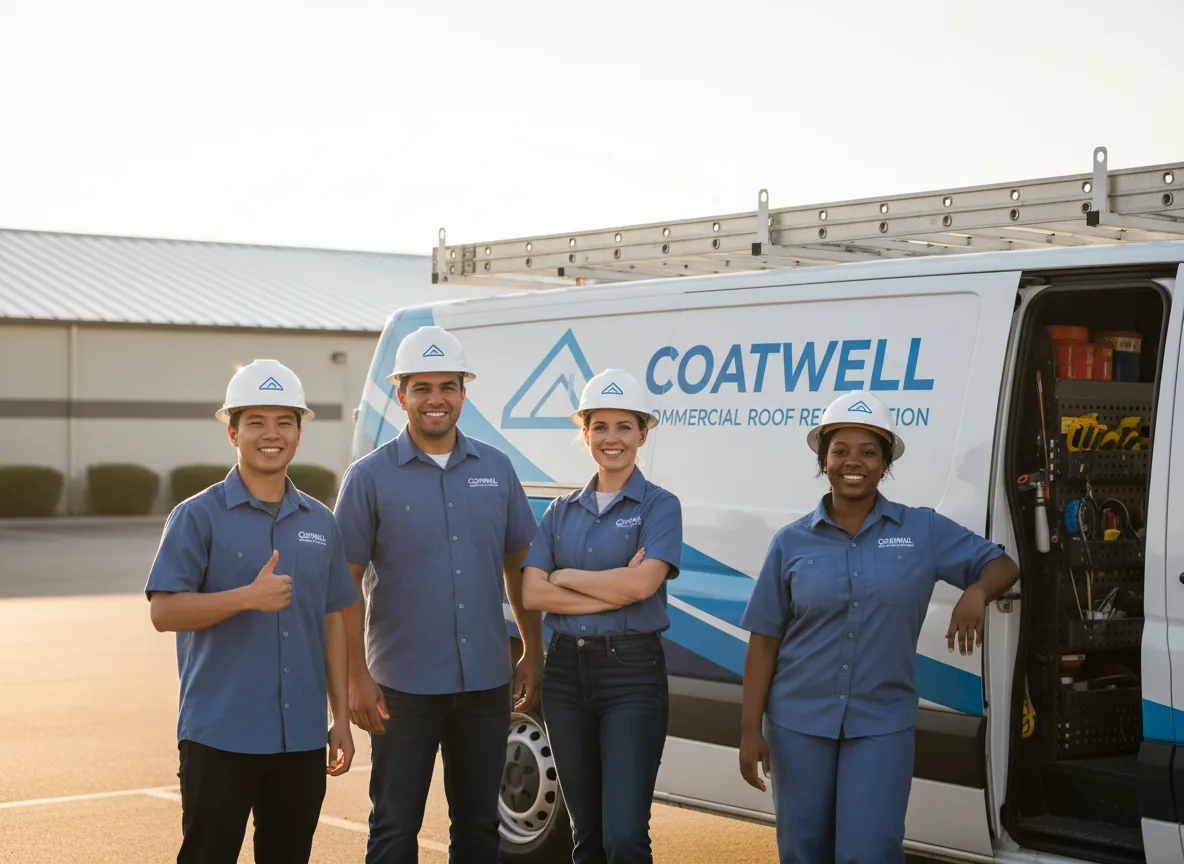Commercial roof coating company in Carr, CO
